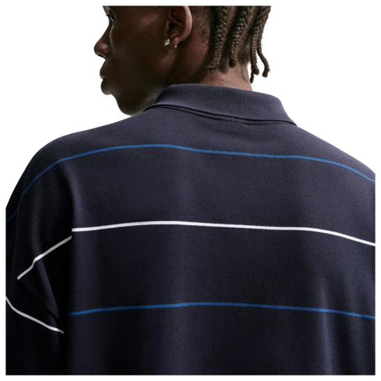 Nike Ανδρική κοντομάνικη μπλούζα Sportswear Club Oversized Striped Polo Shirt
